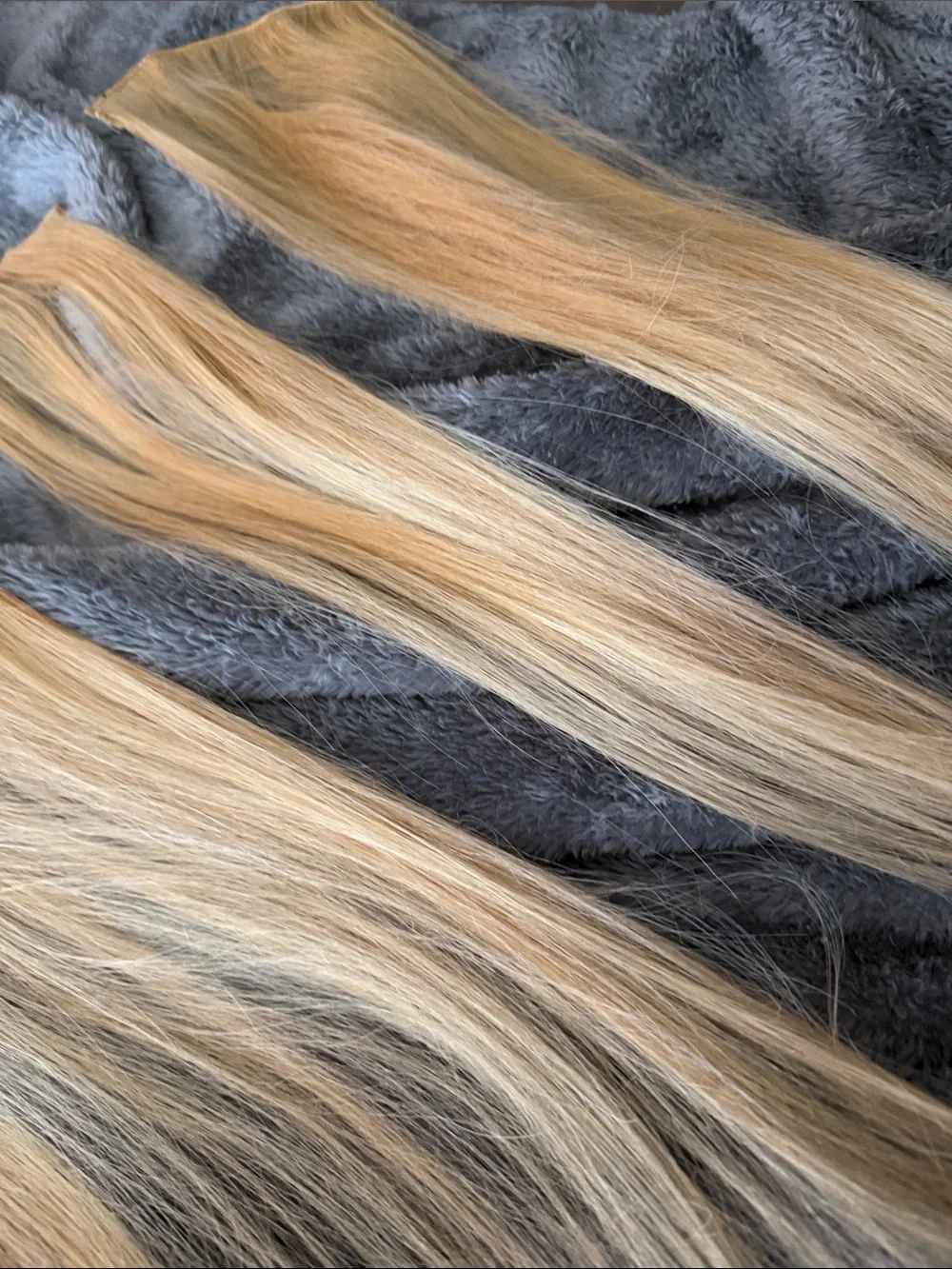 Blonde Straight Clip-In Hair Extension - Natural Blonde
